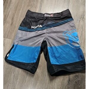 Hayabusa Mens Shorts Size 32 MMA Kickboxing Jiu Jitsu Fight Grappling 1322